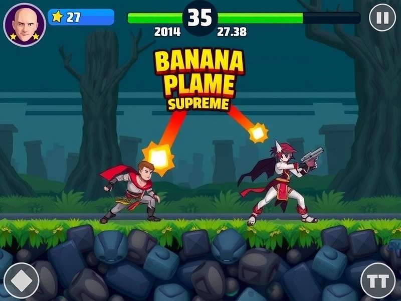 Banana Blade Supreme Gameplay Screenshot